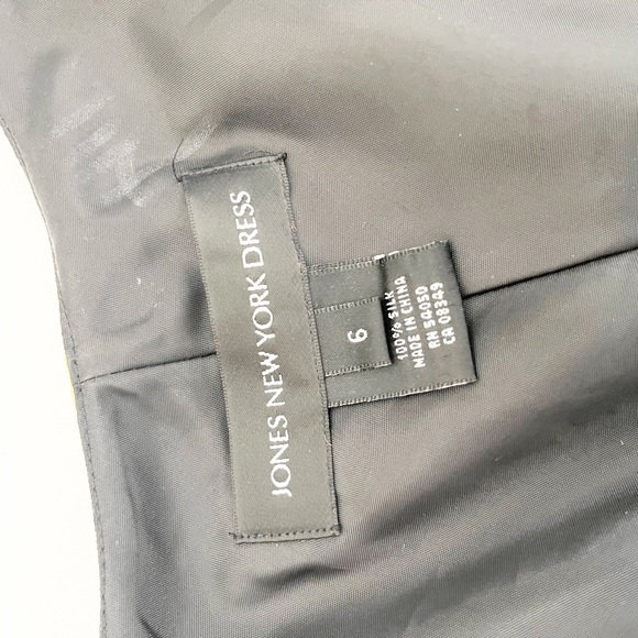 100% Silk Floral MIDI Dress Size 6 - Picture 10 of 15